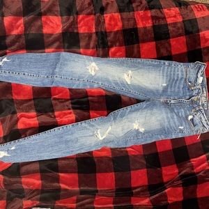 American eagle super stretch size 6 jeans